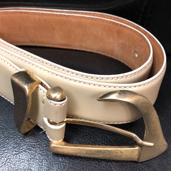 De Vecchi Italy Leather Belt - Picture 5 of 8